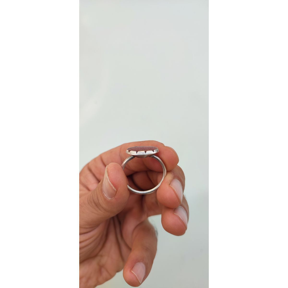 نوع خط، قدمت و نام حکاک انگشتر نقره قدیمی