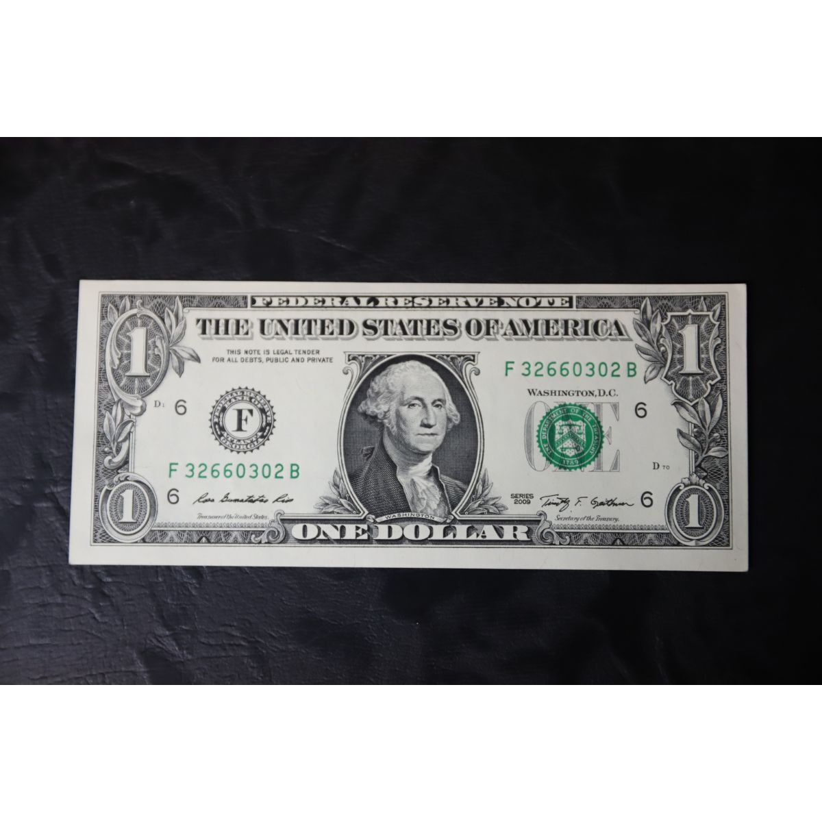 اسکناس یک دلاری 