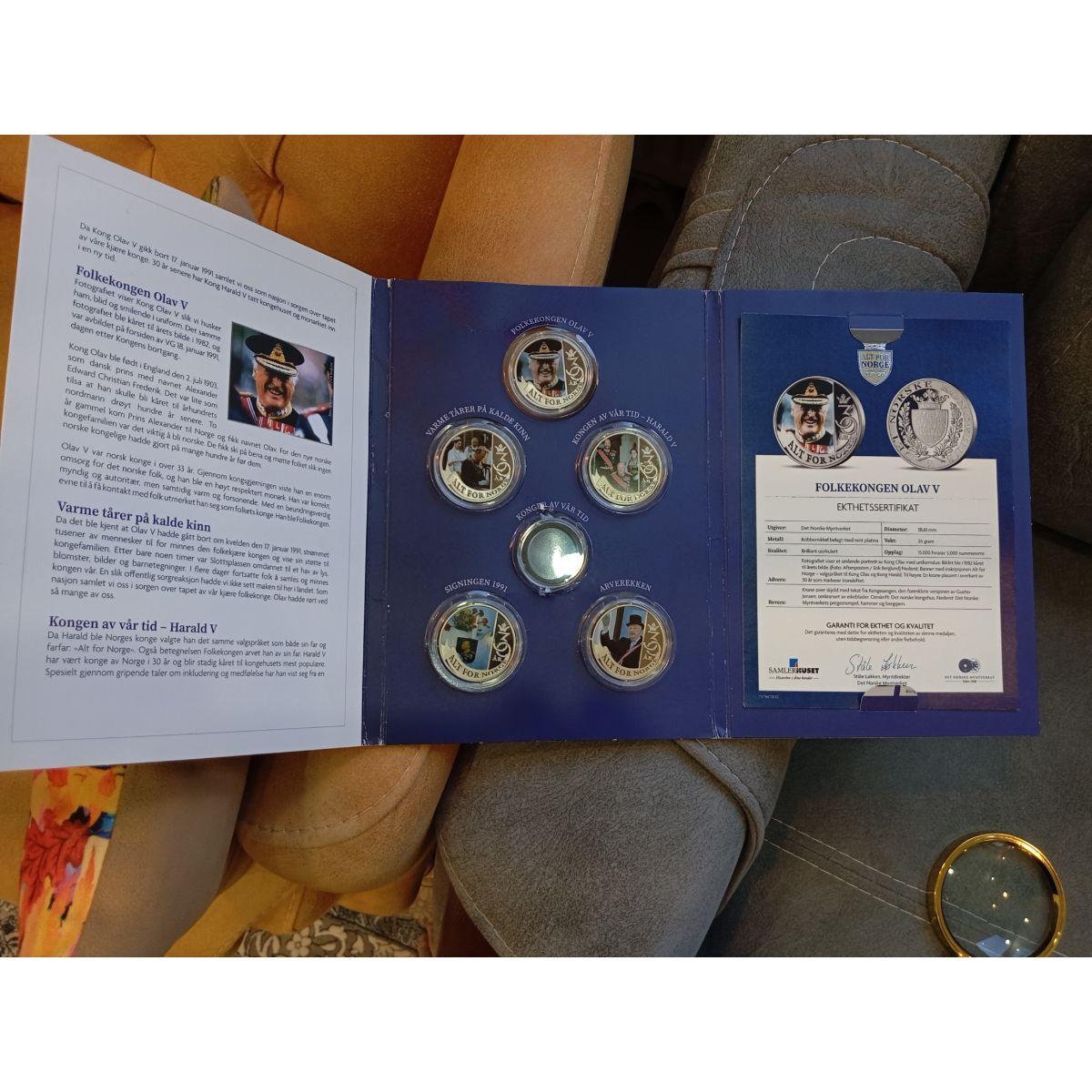 مدالهای پادشاه اولاف نروژ