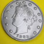 سکه پنج سنت آمریکا 1883