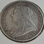 درج کیفیت و قیمت سکه 1کرون بریتانیا