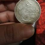 قیمت سکه ۵۰۰۰لیری ترکیه