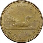 سکه ۱ دلاری کانادا الیزابت جوان