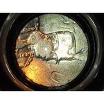 سکه 5000 دینار رضا شاه و احمد شاه