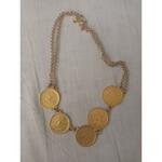 قیمت گردنبند قدیمی با سکه