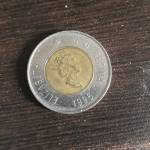 سکه ۲ دلاری الیزابت کانادا ۱۹۹۶