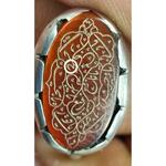 نوع خط، قدمت و نام حکاک انگشتر نقره قدیمی