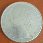 ارزش سکه 100 لیر ایتالیا 1959