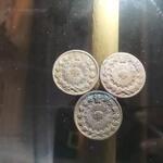 سکه 50 دینار ناصرالدین شاه